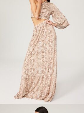 L’AGENCE XL one shoulder dress